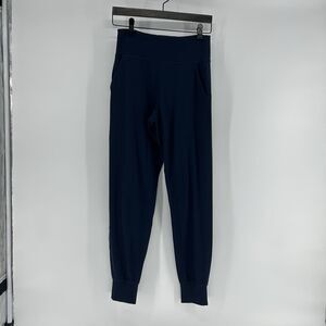 Lululemon Align High-Rise Jogger Women's 6 Blue Stretchy Fabric Pull On Pants